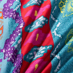 Ensemble complet housse de couette et taies d'oreiller rouges
