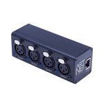 convertisseur réseau ethernet dmx artnet ports rdm boutons controle moderne vis fixations