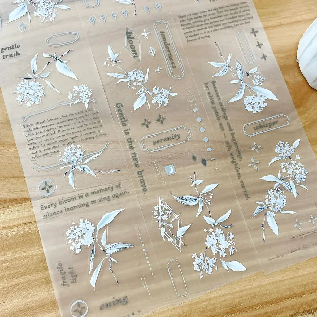 rubans washi autocollants semi transparents floral vintage romantique étoiles motifs géométriques