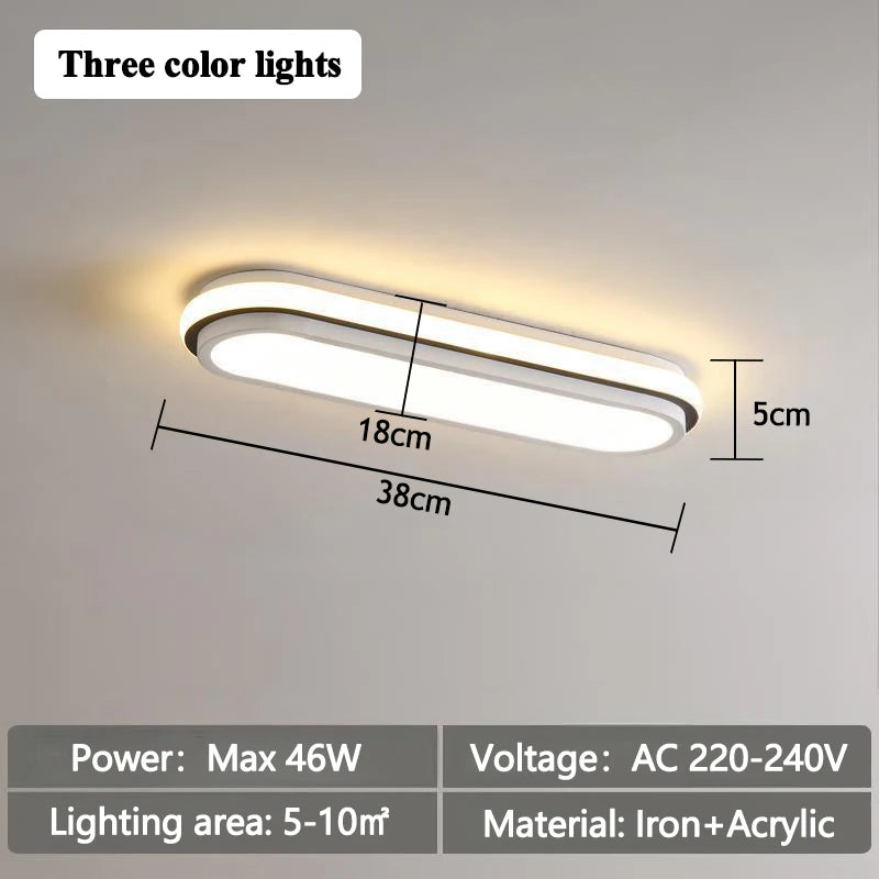 lampe led moderne blanche rectangulaire sans fixation visible 53cm 38cm