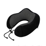 coussin voyage confortable gris noir bleu rose ergonomique mousse mémoire forme doux ajustable