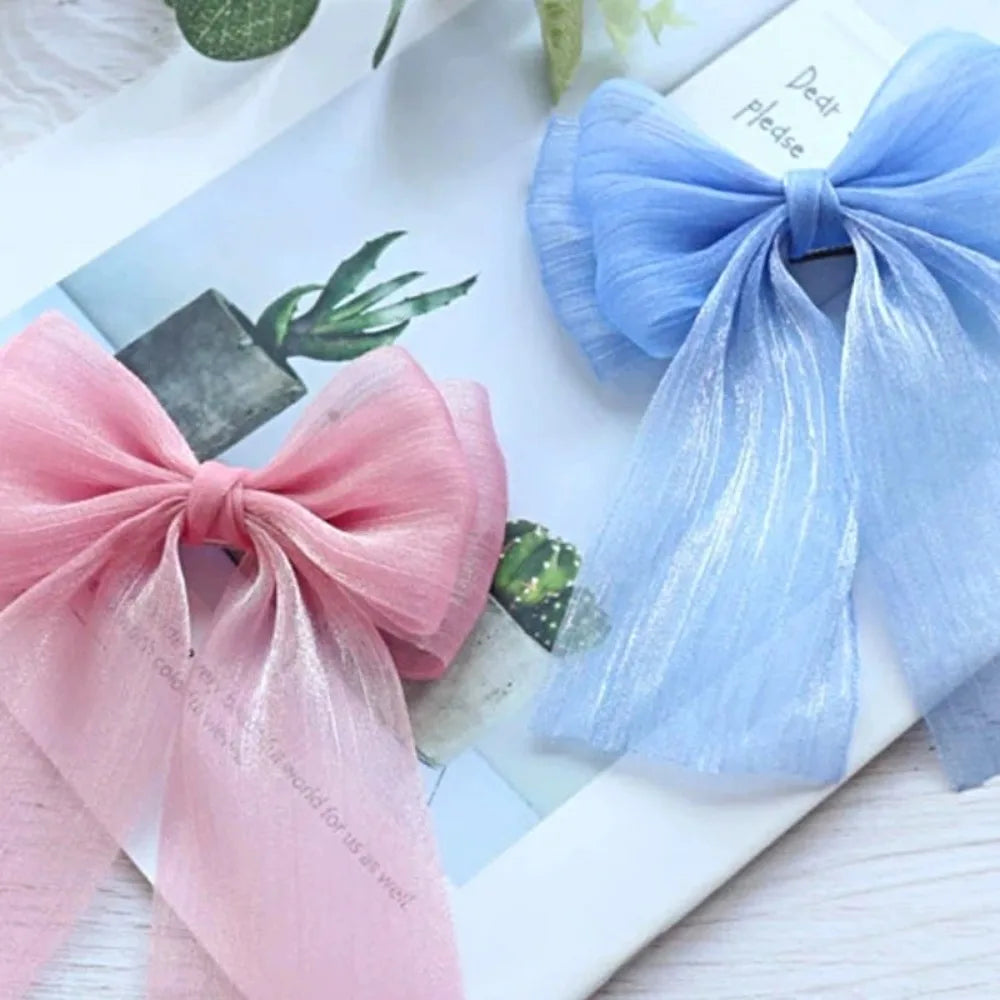 ruban organza violet rose rouge bleu clair opacité texture ondulée classique 5m large 6cm