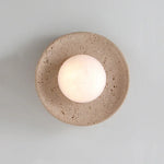 lampe murale moderne applique LED beige marbrée 250mm éclairage chambre salon entrée étude