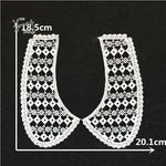 collier dentelle broderie fine fleurs blanc opacité erotique decoration erotique erotique erotique erotique erotique