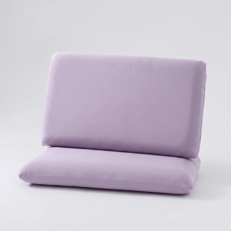 taies d'oreiller violet unies polyester douces modernes lit chambre dormitorium