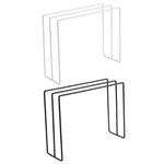 porte serviettes acier noir moderne imperméable serviettes rangement vaisselle étendoir support plat