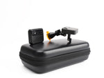 projecteur dentaire led portable chargeur batteries mallette rangement noir orange