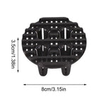 coussinets perforés protection racines pots fleurs anti moisissure utilitaires jardinage noirs