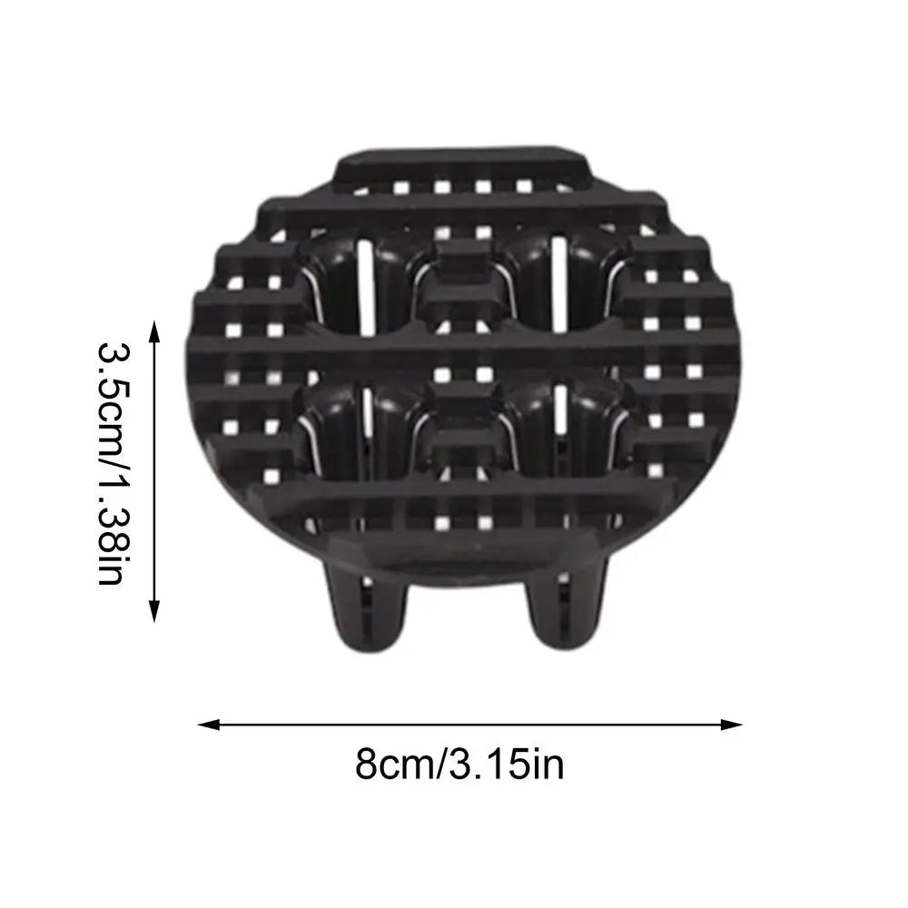 coussinets perforés protection racines pots fleurs anti moisissure utilitaires jardinage noirs