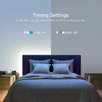 contrôleur led prise usb bluetooth wifi blanc moderne adhésif tactile câble intelligent réglable alexa