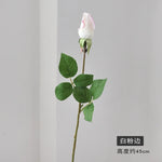 fleurs artificielles roses soie réaliste mariage décoration intérieure anniversaire baby shower