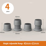 pieds ajustables anti vibration meubles adhésifs antidérapants blanc gris noir mousse moderne