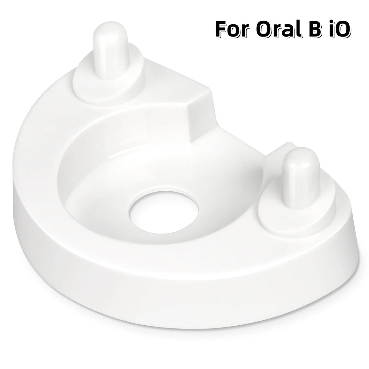 porte brosses dents blanc moderne minimaliste rangement salle bain orale iO électrique