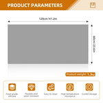 Tapis de table silicone gris foncé protecteur de comptoir