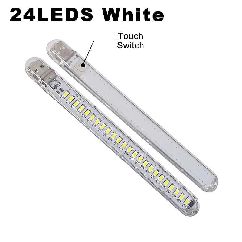 lampe led rechargeable transparente moderne adhésif usb tactile 60lm blanc jaune points lumineux
