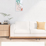 papier peint adhésif moderne blanc gris rose opaque PVC chambre minimaliste