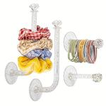 supports muraux accessoires coiffure élastiques bandeaux paillettes effet scintillant shabby chic vintage adhésif fixations