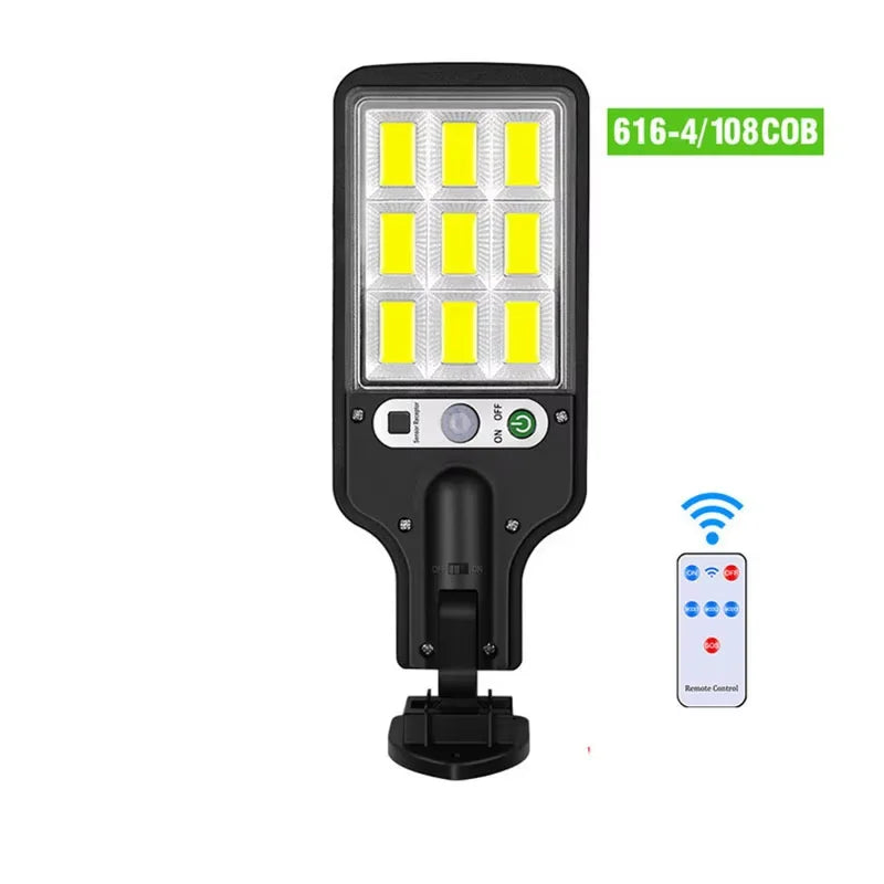 lampe solaire détecteur mouvement clip noir moderne éclairage extérieur jardin autoinstallation ip44