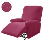 housse canapé inclinable imperméable antidérapante coton jacquard moderne poche gris bleumarineclair beige noir rose