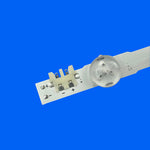 bande lumineuse led blanc rétro éclairage téléviseur moderne connecteur électrique fixations
