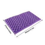 tapis sol pliable perforé vert olive bleu rouge violet moderne