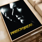affiche prison break saison graphique décoration murale moderne salon bar vin