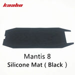 tapis protection silicone rouge noir trottinette graphique moderne flèches scooter kaabo mantis