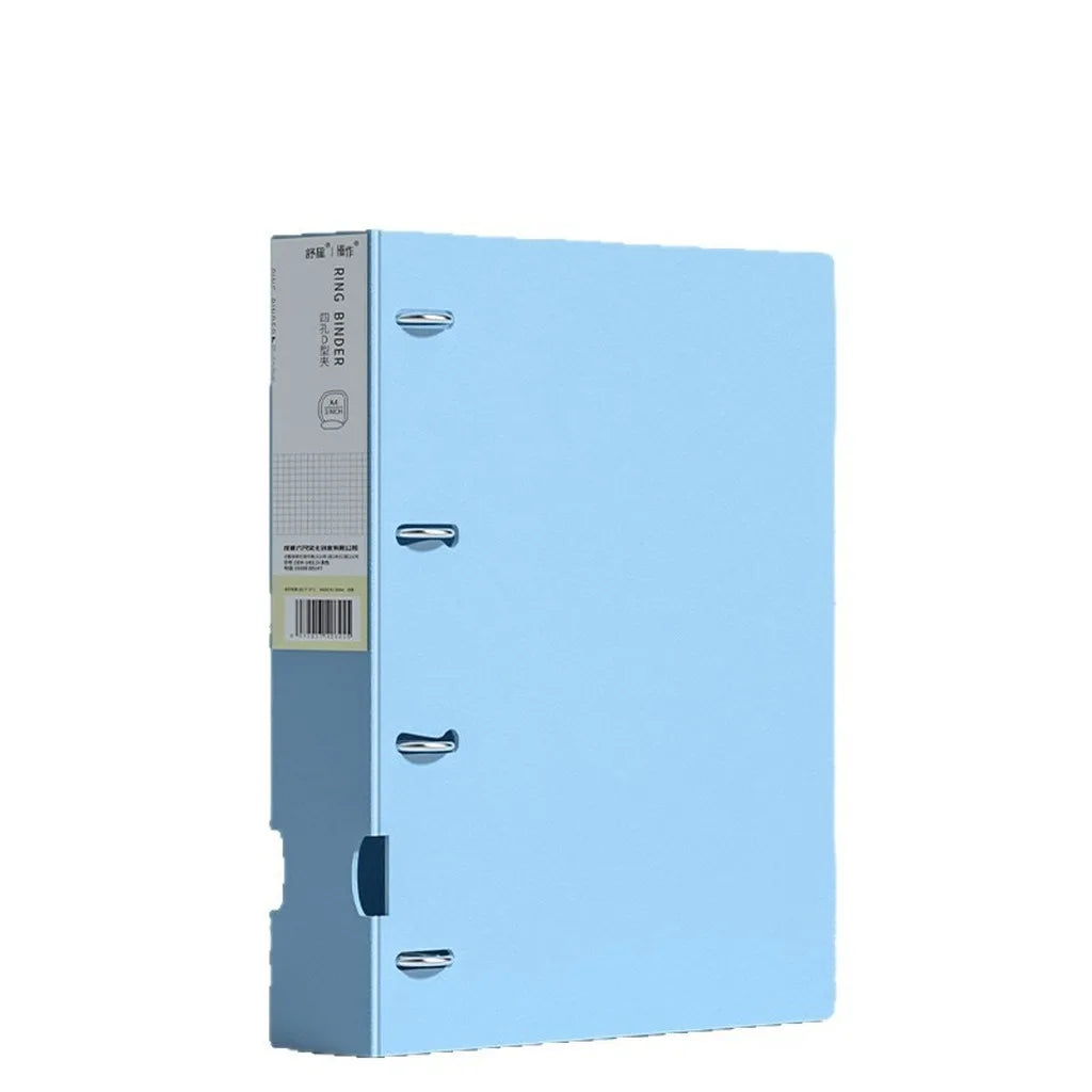 classeur anneaux noir bleu vert rose moderne trous robuste A4 papier