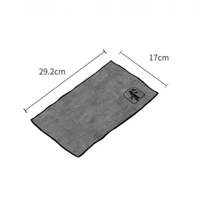 serviette thé gris imprimé géométrique moderne cuisine 29.2cm 17cm absorbante