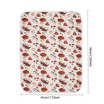 tapis absorbant imperméable chien chat motif pattes coeur lavable antidérapant intérieur moderne bleu