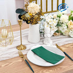 serviettes table papier bois 55g/m² 40cm 20cm rouge noir vert bleu absorbantes modernes jetables