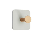 porte serviettes adhésif moderne bois naturel noir blanc gris vert marron unique utilisation multiple