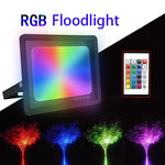 projecteur led rgb 220v ip66 étanche noir moderne bras articulé cordon long