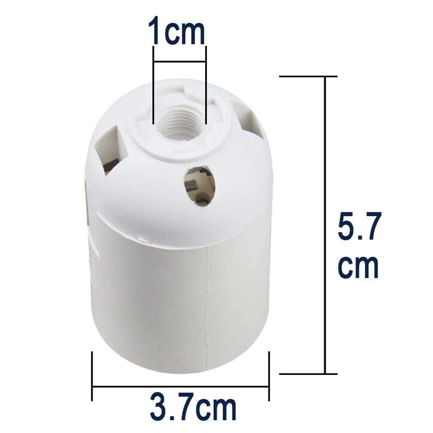 ampoule e27 moderne blanc noir lisse support table led 180deg 60w 250v