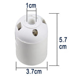 ampoule e27 moderne blanc noir lisse support table led 180deg 60w 250v
