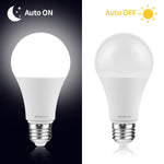 ampoule led 15w blanc froid e27 auto crépuscule moderne jardin extérieur 50000hrs 120°
