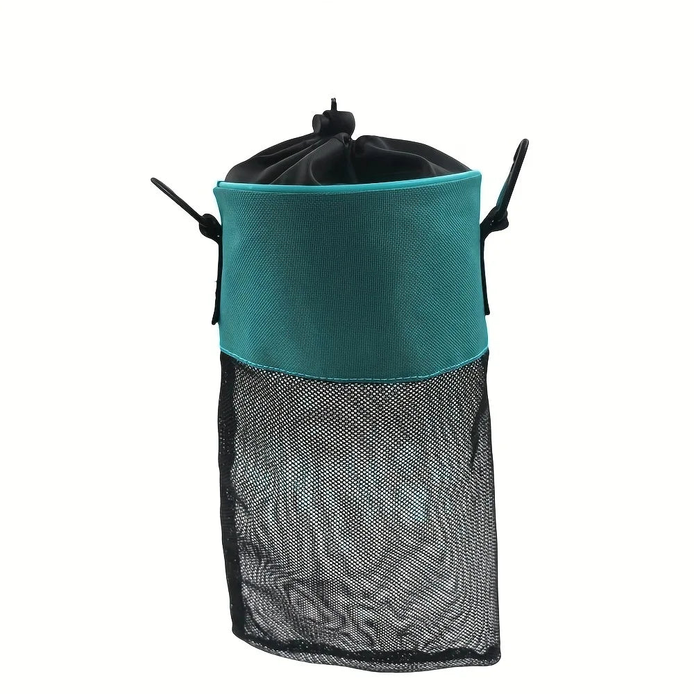 sac pinces réutilisable oxford cloth gris violet vert maille doublure adjustable pratique portableextérieur
