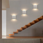 applique murale moderne 6W LED 90 260V aluminium bois naturel doré fixée mur