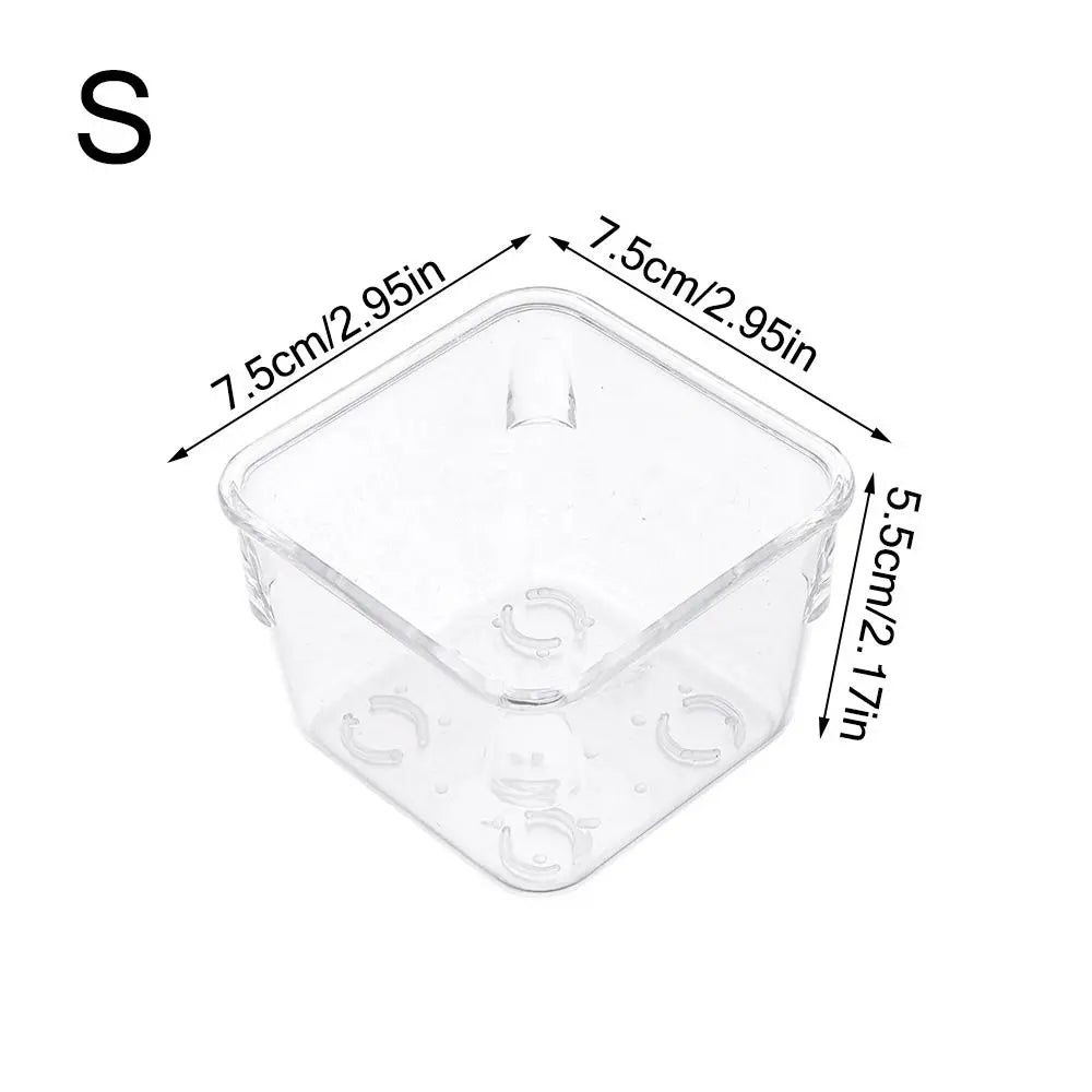 boîtes rangement transparentes modernes boîtes cosmétiques boîtes toilette boîtes boîtes cuisine empilables minimalistes