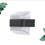 lampe murale moderne noire transparente ip65 adhésive 12w ac 85265vextérieur intérieur bas haut