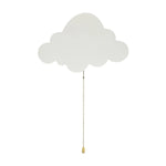 veilleuse murale nuage flottant ballon enfantin décorative chambre bébé LED posée fixée cordon blanc