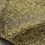 tissu decoratif doré ondulé moderne élégant biodegradable polyester 19% or 142cm large