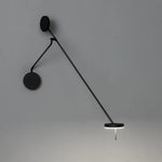 lampe murale flexible bras pivotant noir réglable chambre étude moderne
