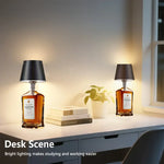 lampe table rechargeable led tactile multi températures vert pastel moderne blanc rose doré