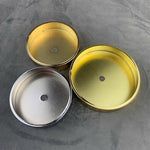 disques métalliques or clair or chrome modernes 10cm 12cm 15cm 16cm 18cm 20cm