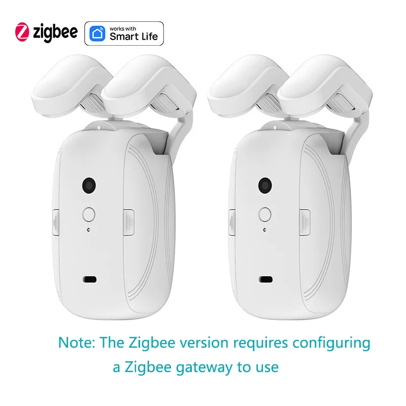 robot rideau intelligent ouverture automatique zigbee blanc moderne application smart life batterie 4000mAh
