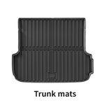 tapis sol tapis coffre subaru outback 2020 2024 noir rayures horizontales modernes fixations