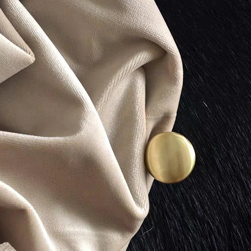 rideau moderne polyester beige clair uni satiné maison opacité inclusion fenêtre française