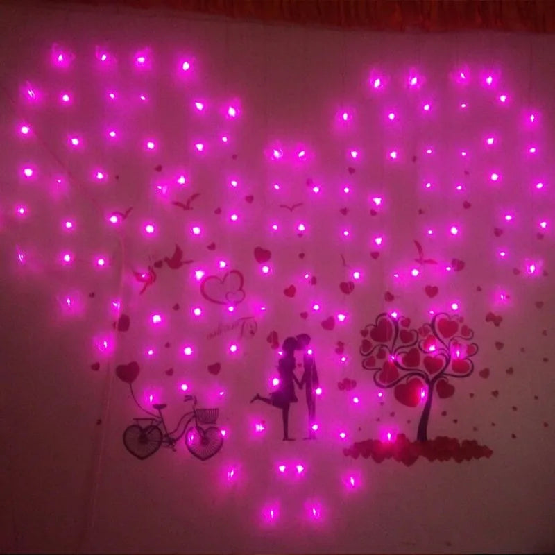 guirlande lumineuse étoiles éclairage noël anniversaire nouvelle année moderne télécommande usb clips multicolore blanc