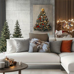 taie d'oreiller moderne 45x45cm imprimé chien blanc beige coussin décoratif polyester